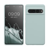 Husa kwmobile pentru Google Pixel 7 Pro, Silicon, Verde, 59452.200, Carcasa