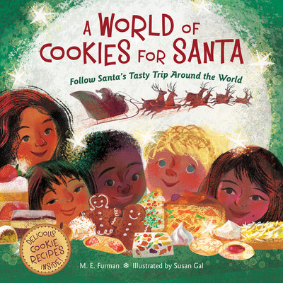 A World of Cookies for Santa: Follow Santa&amp;#039;s Tasty Trip Around the World foto
