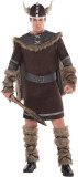 Costum Amscan Viking Warrior, mediu p&acirc;nă la mare, maro
