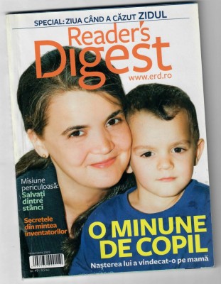 Readers Digest, Nr. 49, noiembrie 2009 foto