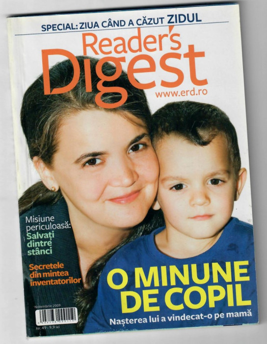 Readers Digest, Nr. 49, noiembrie 2009