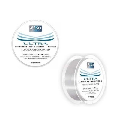Fir ASSO Ultra Low Stretch Smoke 0.50mm 50m foto