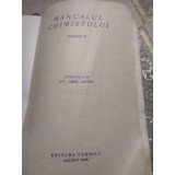 C. Manualul Chimistului vol II 2500pag