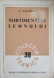 Sortimentele Lemnului Victor Hirchel 1951, Carte Constructii Lemn, Tehnica, Romana, 114 pagini