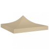 Gossi acoperis pentru cort de petrecere, bej, 2 x 2 m, 270 g/m2