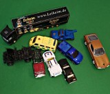 Masinute 9 vintage Alitalia Tir Ambulanta Alfa Romeo metal si plastic LOT37T1