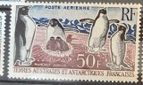 Teritoriul Sudic si Antarctic Francez (TAAF) 1962 Fauna Antarctica/ Pinguini, serie MNH, 1v