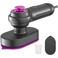Fier de Calcat Portabil, 26W, Functie de Calcat Umed si Uscat, Rotatie 90&deg;, 20 Secunde Incalzire, Rezervor 60 ml, pentru Calatorie, Talpa si Cana de M