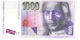 Slovacia 1000 Koroane 1999 P-32 UNC Bancnota | Bancnote Slovacia