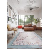 Covor Premium Belgian Model Alaska P0305-542, Marime 120 x 170 cm, Crem, Antialergic, Poliester Reciclat, Living, Dormitor, Sufragerie, Birou