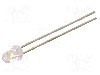 Dioda LED, 3mm, alb rece, 1150...2200mcd, 30mA, 2,8...3,8V, LITEON - LTW-420DS4