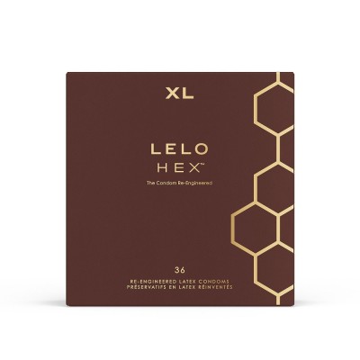 LELO HEX Condoms Respect XL 36 pack foto