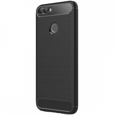 Husa HUAWEI P Smart - Carbon (Negru) FORCELL foto