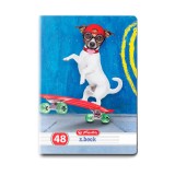 Cumpara ieftin Caiet dictando Herlitz, A5, 48 file, Cool Dog