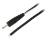 Cablu Alimentare DC 2,35/0,7mm Negru 1,5m