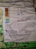 Harta MARE Panzata Harta fizica si administrativa a Romaniei-Harta Geologica