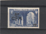 Reunion 1949 - CFA, dantelate,MNH,Mi.352, Nestampilat