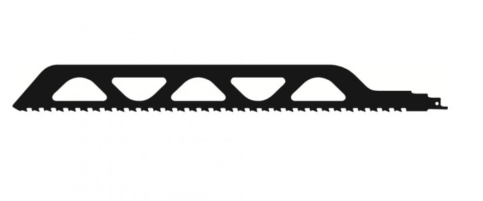Lama de fierastrau sabie 455x50x1.5mm TCT 2TPI, Raider 155415