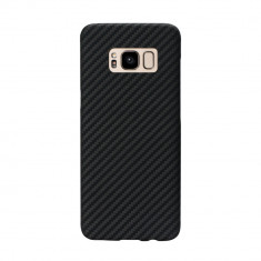 Husa SAMSUNG Galaxy S8 Plus - Fiber (Negru) foto
