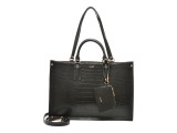 Geanta dama ALDO CARIEMA 001 neagra, piele ecologica, 2 compartimente