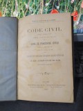 Extraits de la legislation de la Roumanie, Code civil..., București 1889, 114