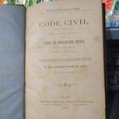 Extraits de la legislation de la Roumanie, Code civil..., București 1889, 114