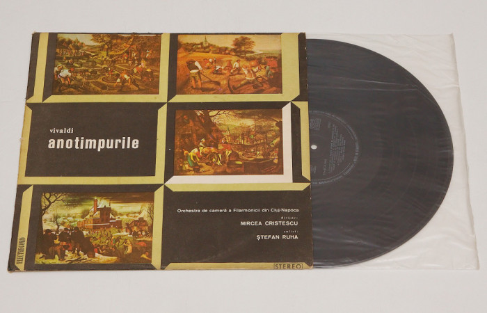 Vivaldi - Anotimpurile - disc vinil vinyl LP NOU