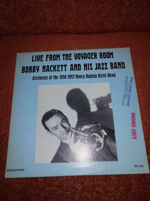 Jazz Swing era Bobby Hackett vinil vinyl copie promotionala promo copy 78 NM foto