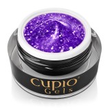 Cumpara ieftin Glitter Neon Builder Gel Cupio - Purple Madness 15ml