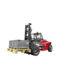 Cumpara ieftin Vehicul Bruder - Stivuitor Linde HT160, cu palet si 3 cutii
