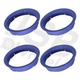 Set inele de centrare jante 63.3-60.1 mm