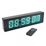 Ceas cu Cronometru Telecomanda LED Verde 220V JH120 13B067 XXM