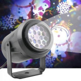 Proiector laser rgb, multicolor, ledx4W, WaterProof, lumini Disco, Negru