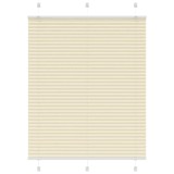 Cumpara ieftin Jaluzea plisata Crem 110x150 cm Latime tesatura 109,4 cm