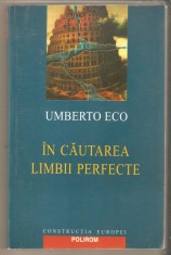 Umberto Eco-In cautarea limbii pefecte