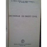 Mircea Costin - Dictionar de drept civil (Editia: 1980)