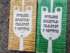ANTOLOGIE DIALECTALO-FOLCLORICA A ROMANIEI, 2 VOLUME 1983