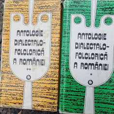 ANTOLOGIE DIALECTALO-FOLCLORICA A ROMANIEI, 2 VOLUME 1983