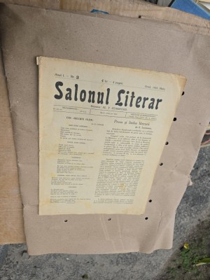Salonul Literar - nr 3, 1925 foto