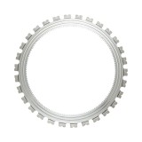 Disc diamantat inelar segmentat 410 mm, 30 dinti, Breckner Germany