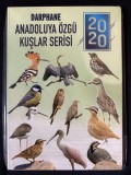Turcia 2020 &ndash; Set complet de 12 monede de 1 Kurush - Fauna , Păsări