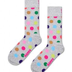 Happy Socks sosete Big Dot Sock culoarea gri