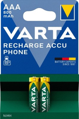 T398 1,24V-800MAH ACUMULATOR NIMH AAA 2-BUC/BLISTER VARTA 58398101402 VARTA foto