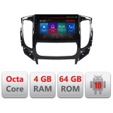Navigatie Mitsubishi L200 2014-2020 E-1094 Octa Core cu Android Radio Bluetooth Internet GPS WIFI DSP 4+64GB 4G RESIGILAT CarStore Technology