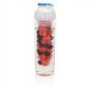 Sticla apa cu infuzor pentru fructe 500 ml, Albastru, XD