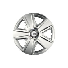 Set 4 capace roti Cu Inel Cromat Esprit R15 pentru gama auto Fiat foto