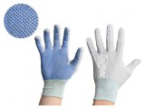 Mănuşi ESD L poliamidă PVC fibră de carbon