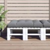 Gossi perna pentru paleti, gri, 120x80x12 cm, material textil