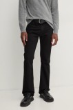 Levi&#039;s jeans 527&trade; SLIM BOOT CUT barbati, culoarea negru, 05527