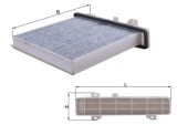 MAHLE LAK 589 Filtru, aer habitaclu